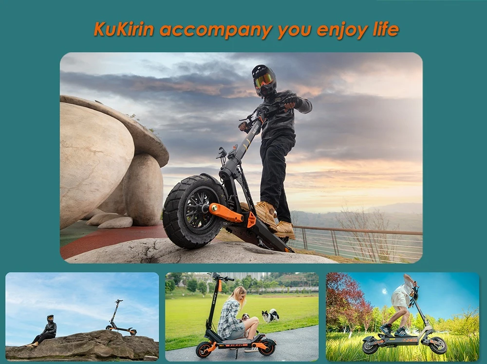 KuKirin G2 Pro ABE Electric Scooter, 500W Motor, 48V 15.6Ah Battery, 9-Inch Vacuum Tires, 20km/h Max Speed, 65km Range, Dual Disc Brakes, 19° Climbing Angle, IP54 Waterproof, 120kg Load