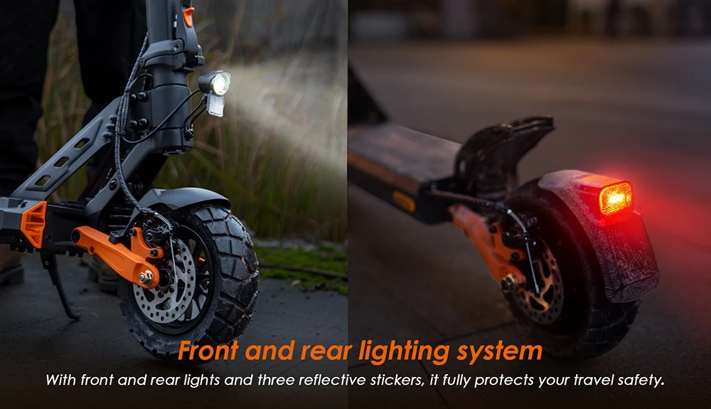 KuKirin G2 Pro ABE Electric Scooter, 500W Motor, 48V 15.6Ah Battery, 9-Inch Vacuum Tires, 20km/h Max Speed, 65km Range, Dual Disc Brakes, 19° Climbing Angle, IP54 Waterproof, 120kg Load