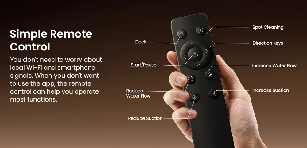 Proscenic Q20 Plus Robot Vacuum and Mop, 10000Pa Powerful Suction, Self-Emptying Base, LiDAR Navigation, 200-Min Runtime, 2-in-1 Dustbin & Water Tank, Smart Mapping for Carpet & Pet Hair