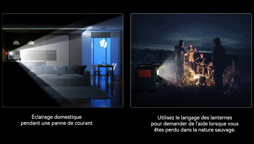 Oscal PowerMax 3600SE Station d’énergie portable, batterie LiFePO4 3600Wh, sortie sinusoïdale pure 3600W, pic 4500W, 6 modes LED, USB-C 100W, commande app, recharge rapide, générateur solaire pour secours, camping, camping-car – prise EU
