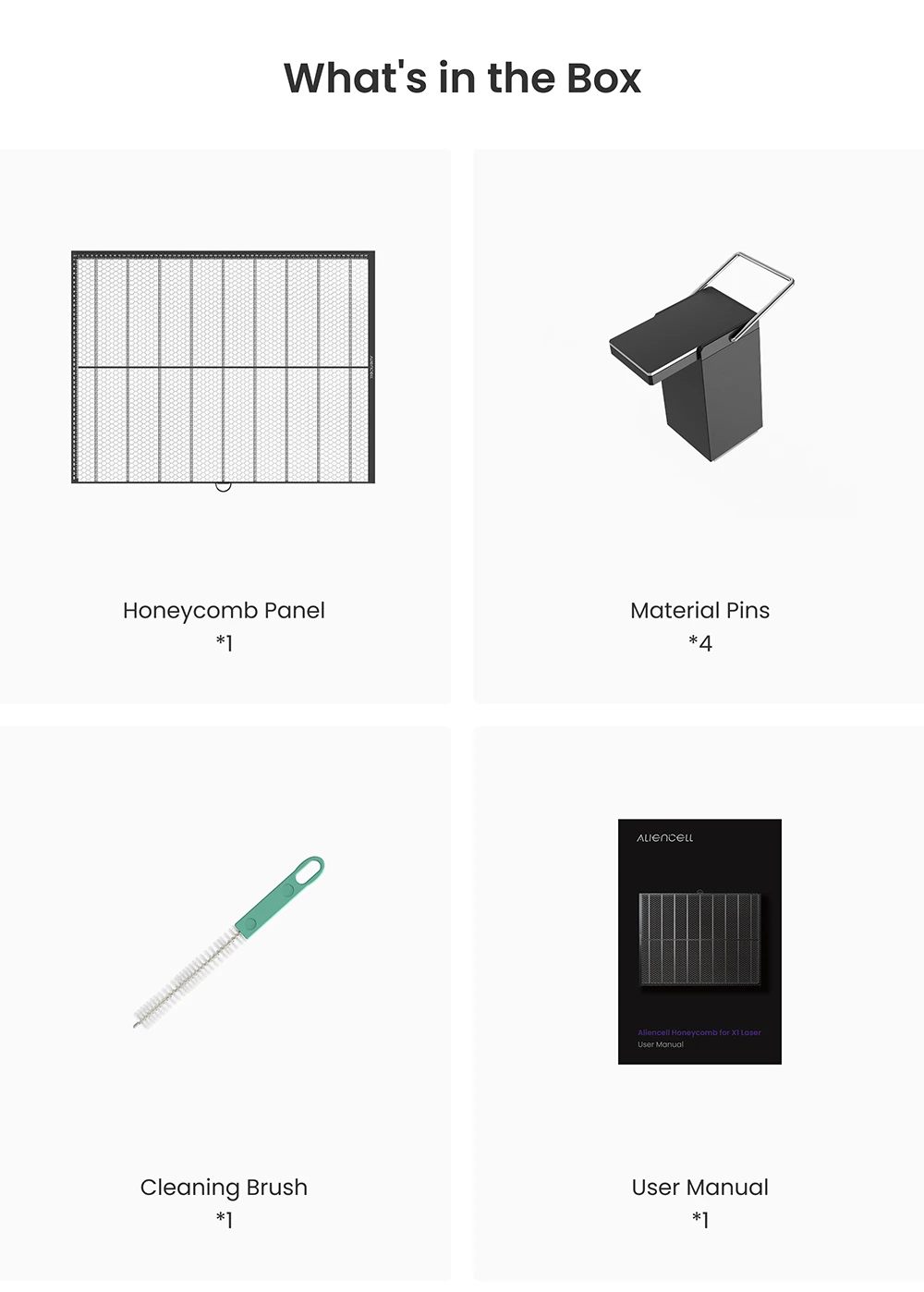 Aliencell X1 Honeycomb Panel, 664×506×28mm
