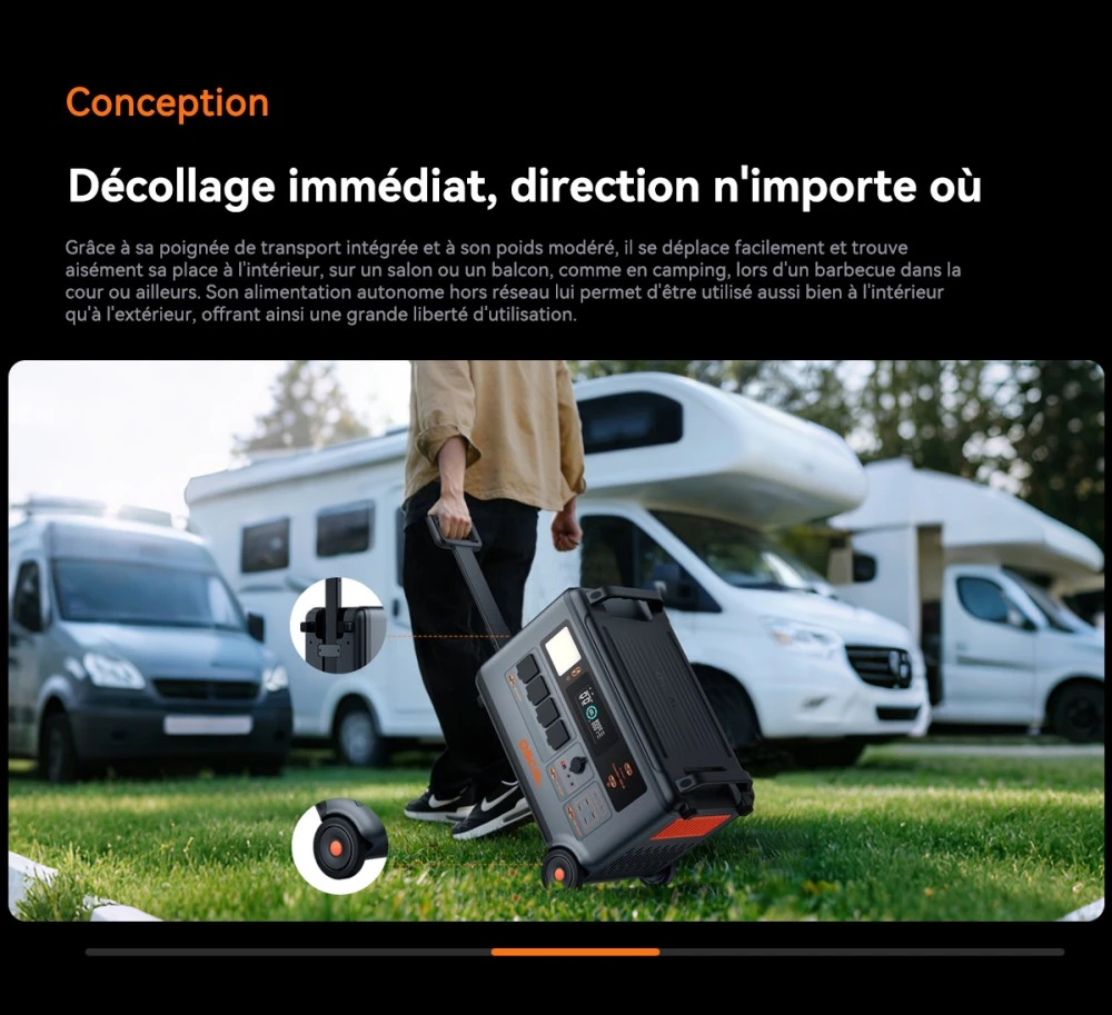 Oscal PowerMax 3600SE Station d’énergie portable, batterie LiFePO4 3600Wh, sortie sinusoïdale pure 3600W, pic 4500W, 6 modes LED, USB-C 100W, commande app, recharge rapide, générateur solaire pour secours, camping, camping-car – prise EU