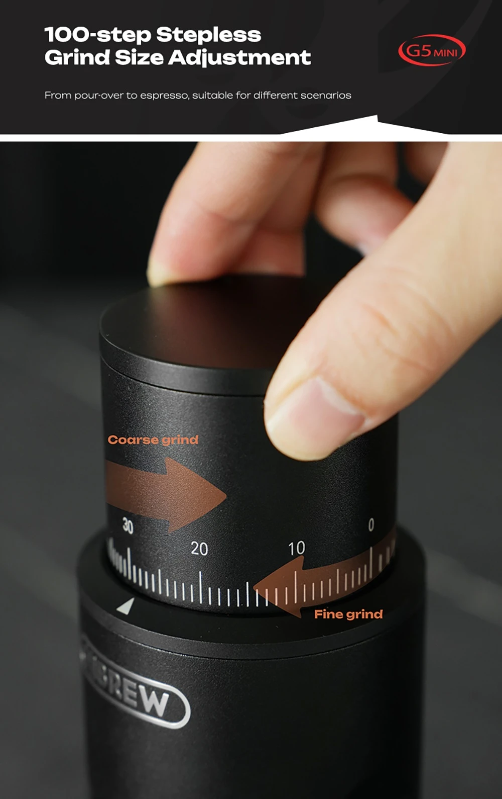 HiBREW G5 MINI – Kávé a természetben