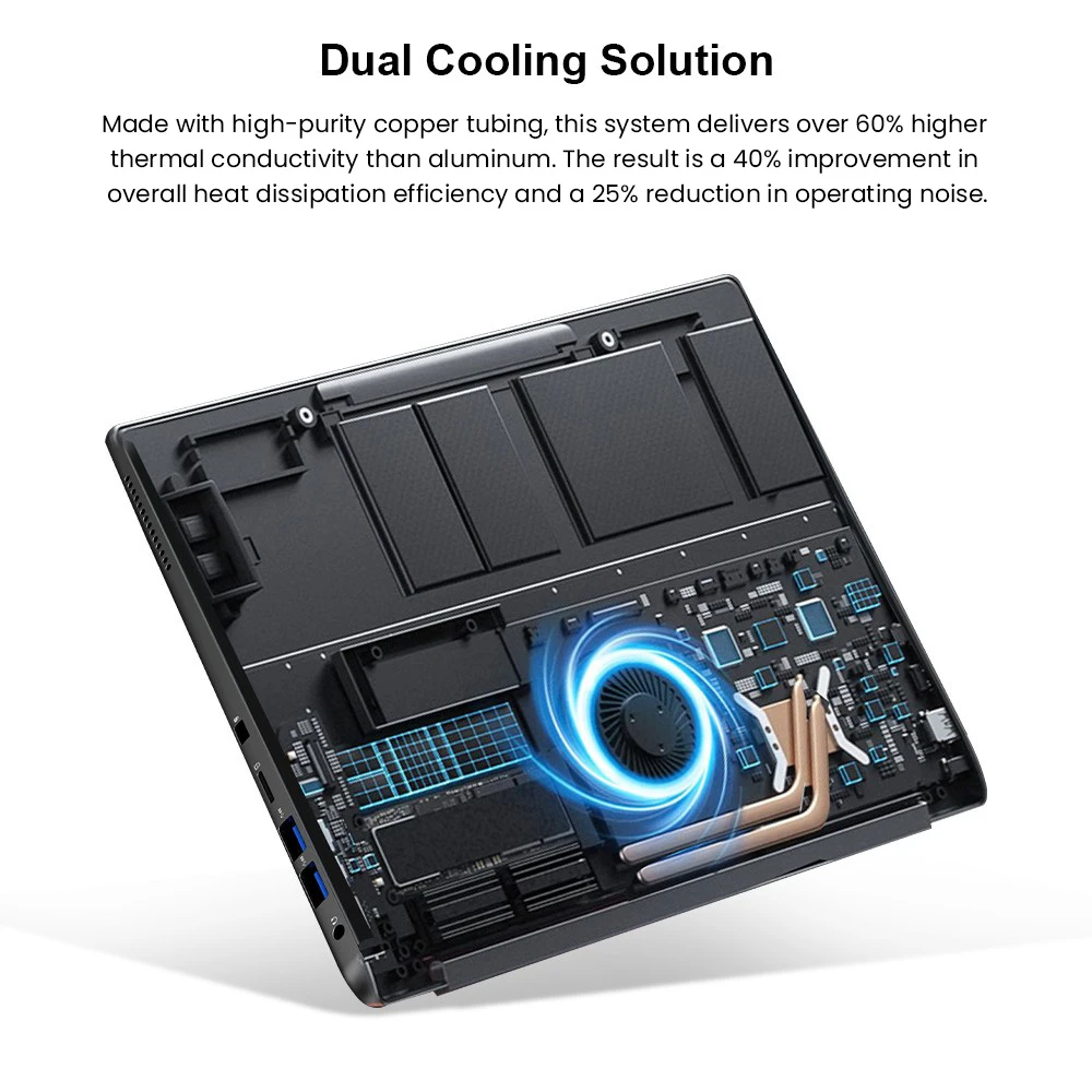 Ninkear A15 Pro Laptop, 16 Inch 2.5K 120Hz IPS Display, AMD Ryzen 5 5500U, 16GB DDR4 RAM, 1TB SSD, AMD Radeon Graphics, WiFi 6 Bluetooth 5.2, Fingerprint Unlock, 2*Type-C (Full-featured), 2*USB 3.0, 1*HDMI, 1*Micro SD Slot, 1*3.5mm Audio Jack