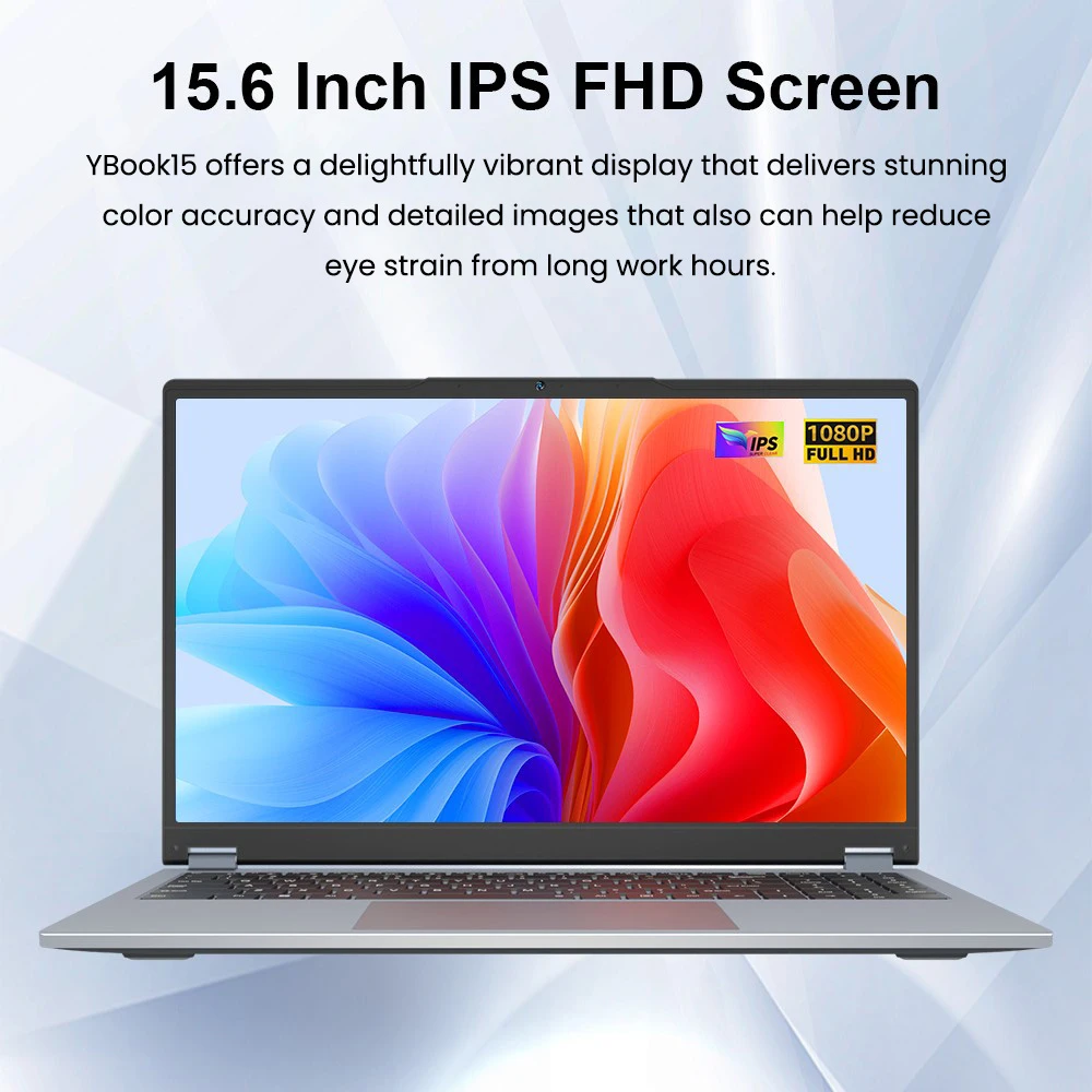 Ninkear YBOOK 15 Laptop, 15.6 inch 1920×1080 FHD IPS Touchscreen, AMD Ryzen 3 3250U, 8GB DDR4 RAM 512GB SSD, 360° Convertible, WiFi 5 Bluetooth 5.0, 5000mAh Battery, 1*Type-C, 1*USB3.0, 2*USB2.0, 1*HDMI, 1*RJ45, 1*Audio Jack