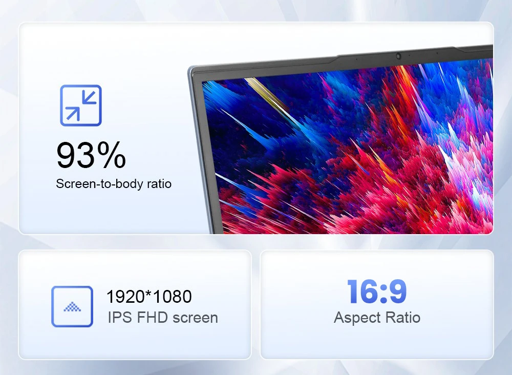 Ninkear YBOOK 15 Laptop, 15.6 inch 1920×1080 FHD IPS Touchscreen, AMD Ryzen 3 3250U, 8GB DDR4 RAM 512GB SSD, 360° Convertible, WiFi 5 Bluetooth 5.0, 5000mAh Battery, 1*Type-C, 1*USB3.0, 2*USB2.0, 1*HDMI, 1*RJ45, 1*Audio Jack