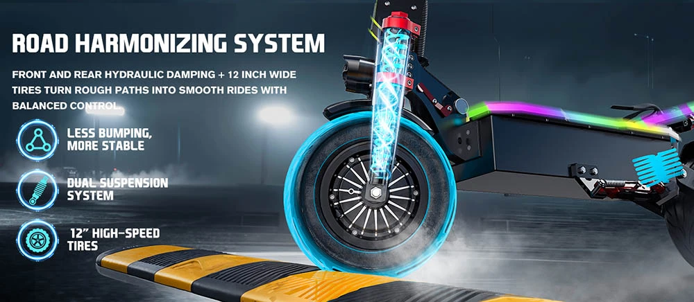 FENGQS GT9 elektromos roller okos kijelzővel