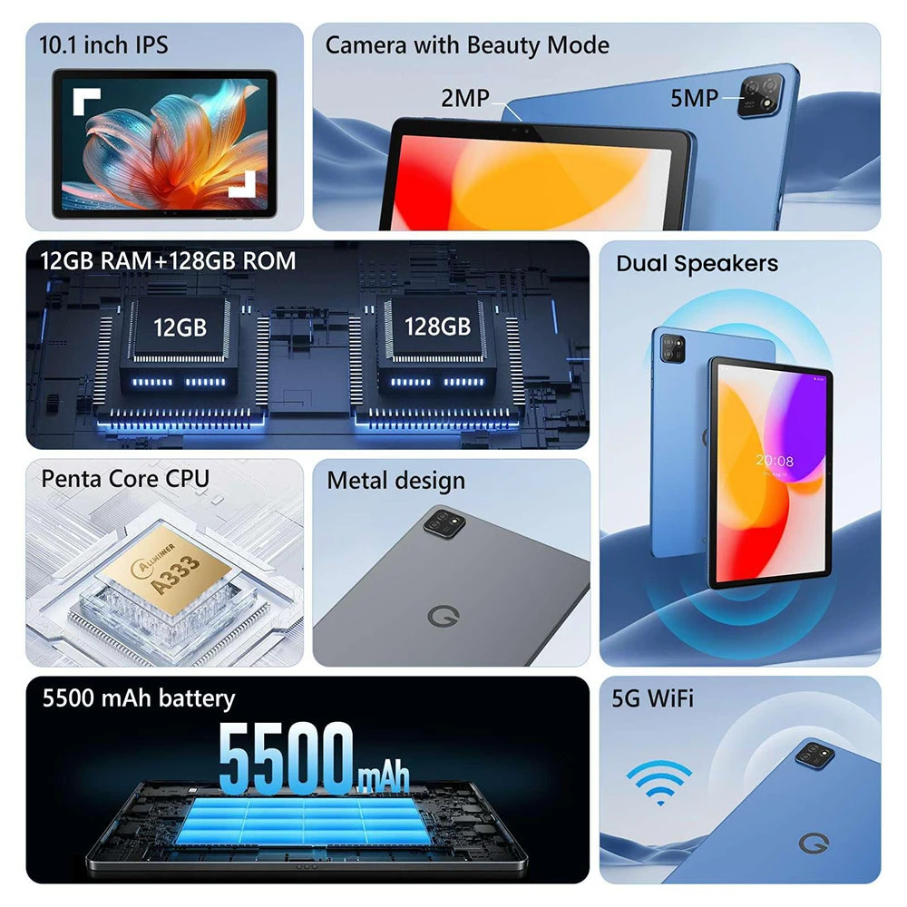 G-tab T9 Pro tablet – Allwinner A333
