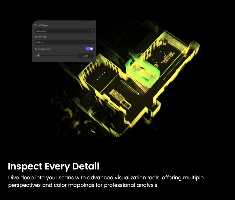 3DMakerpro Raven Max RTK LiDAR Scanner, Dual 12MP Cameras, Integrated RTK Positioning, 100m Scan Range, Survey-Grade Mapping, 150,000 Points/s, 360°×40° FOV, Enhanced RGB Point Clouds, 4K True-Color Capture, 32GB Storage, 12000mAh Battery, Wi-Fi 5