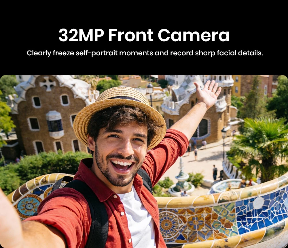 Odolný smartphone FOSSiBOT F116 Pro, 12 GB RAM + 256 GB ROM, procesor Dimensity 7300 5G, 48MP akční kamera s optickou stabilizací obrazu, 50MP hlavní fotoaparát, 4,0" displej 120 Hz, baterie 3700 mAh, vestavěný 1/4" držák, Android 16, IP68/IP69K/MIL-STD-810H, NFC - zelený