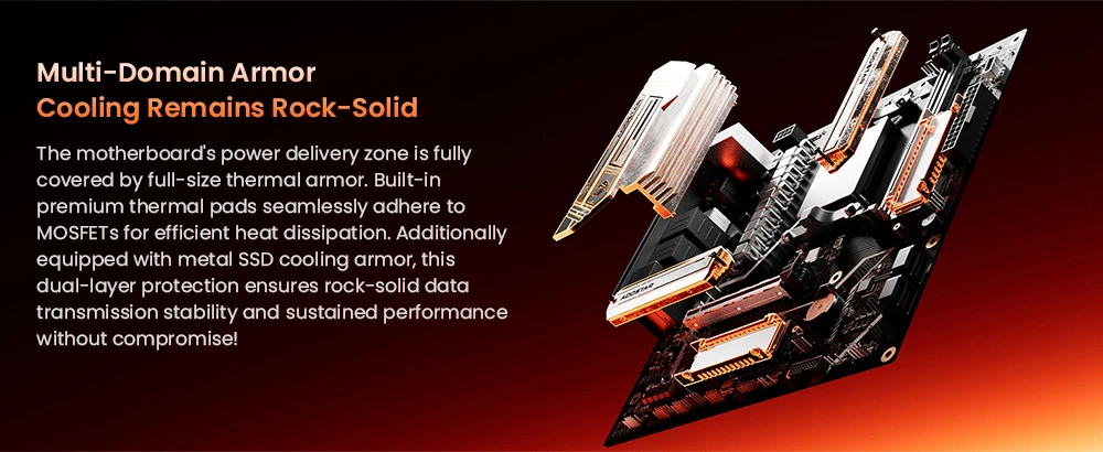 AOOSTAR TA95X3D Desktop PC Motherboard, AMD Ryzen 9 9955HX3D, 16-Core 32-Thread, Up to 5.4GHz, 128MB L3 Cache, DDR5-5600, EXPO Overclocking Support, PCIe 5.0, Dual M.2 NVMe, 5G LAN, HDMI + DP + USB 3.0 Ports