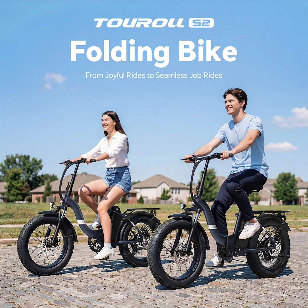 Elektrobicykel Touroll S2 s maximálnym dojazdom