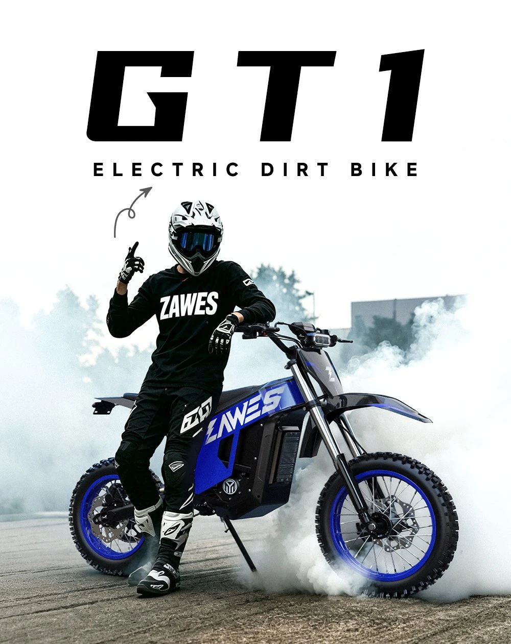 ZAWES GT1 Elektromos Terepmotor – Erőteljes motor