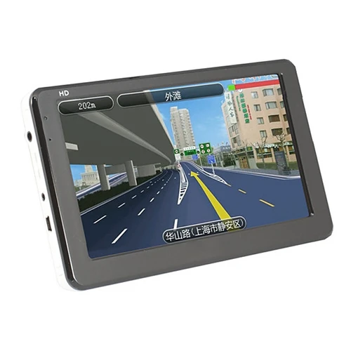 Navegador GPS portátil HD para coche con pantalla de 5 (Windows CE 5.0 /  Ebook / AV + 4GB)