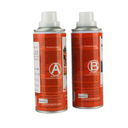 License Plate Reflective Antiphoto Antishoot Spray Invisible PhotoBlocker