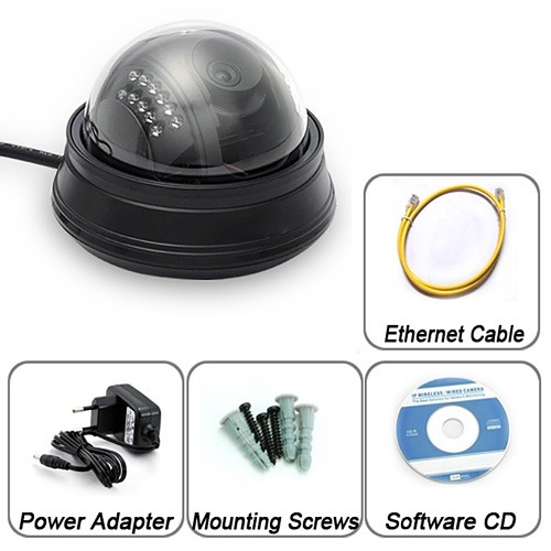 IP611W Wireless IP Camera for Windows 2000/2003/XP/Vista/Windows7