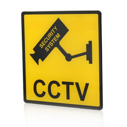 Plastic Panels CCTV Warning Sign(SS110308)