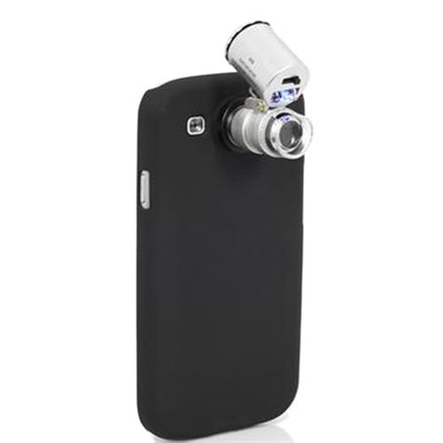60x Optical Zoom Microscope Magnifier Camera Lens for Samsung SIII S3