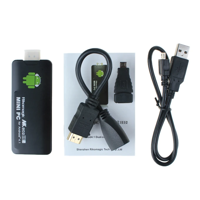 Rikomagic MK802 IIIS RK3066 1.6Ghz Android PC TV Box Dongle Rikomagic MK802 IIIS RK3066 1.6Ghz Android PC TV Box Dongle