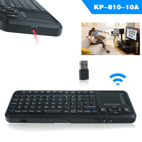 iPazzPort KP81010A Mini 2.4G Wireless Keyboard& Touchpad&Laser