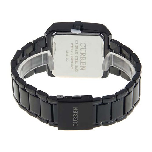 Men's Watch with Arabic Number and Strips Watch