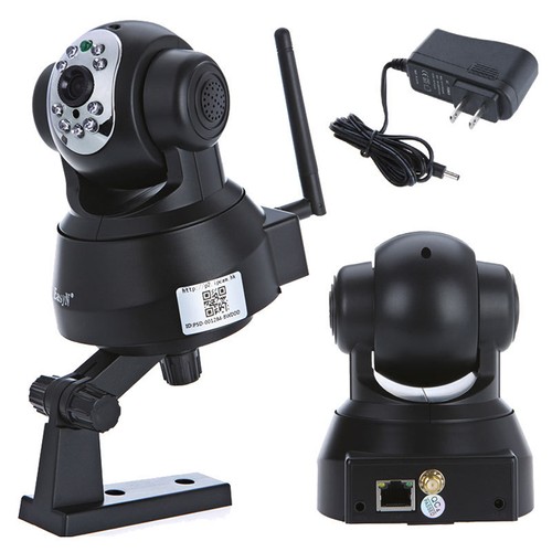 Indoor EasyN Two Way Audio PTZ 300K Pixels P2P Wireless IP Camera