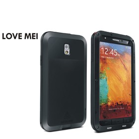 LOVE MEI Weather/Dirt/Shockproof Protective Case for Samsung Galaxy Note 3 III N9000 - Black