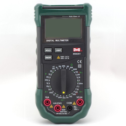 Mastech MS8261 Digital Multimeter DMM VOLT STICK Detector