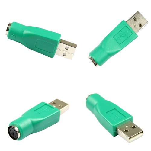 USB TO PS/2 PORT CONVERTER ADAPTER FOR PC KEYBOARD MOUSE