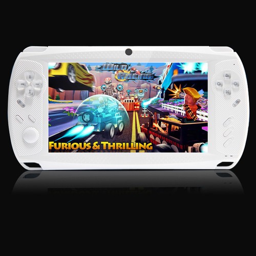 7 Inch TFT game player Quad Core 1.6 GHz RK3188 Game Pad Joystick Android  Console 2G