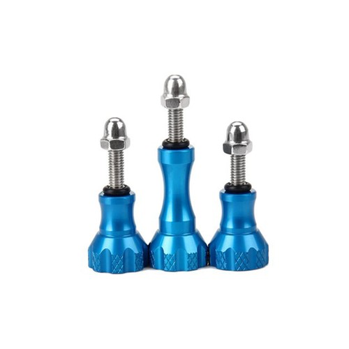 CNC Machining Thumb Knob Bolt Nut Screw Kit For Gopro Hero 3+/3/2/1