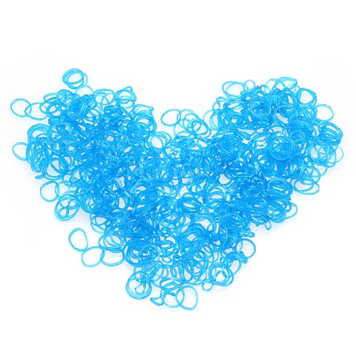 DIY Silicone Rubber Bands Bracelets for Kids 600pcs Bands 24 Sclips