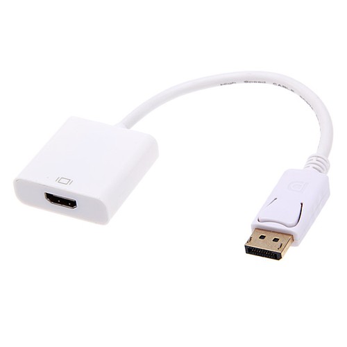 DisplayPort DP Male To HDMI Female Adapter Converter Cable For PC