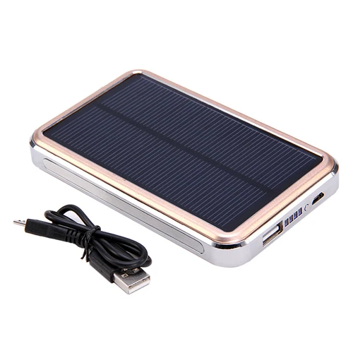 Panel Solar Charger 16800mAh USB Power Bank mobile per iPhone / Samsung