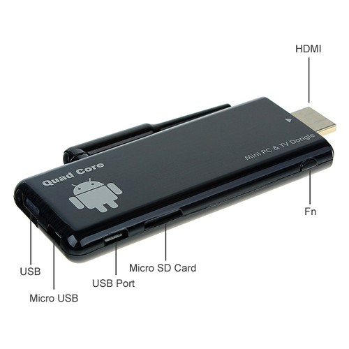 EU Plug CX-919 RK3188T Quad Core Android 4.2 TV BOX Dongle 2G/8G BT