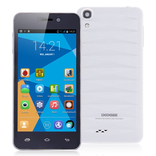 Doogee DG800 MTK6582 4.5 Android 4.4 Smartphone 1GB 8GB IPS QHD 13MP