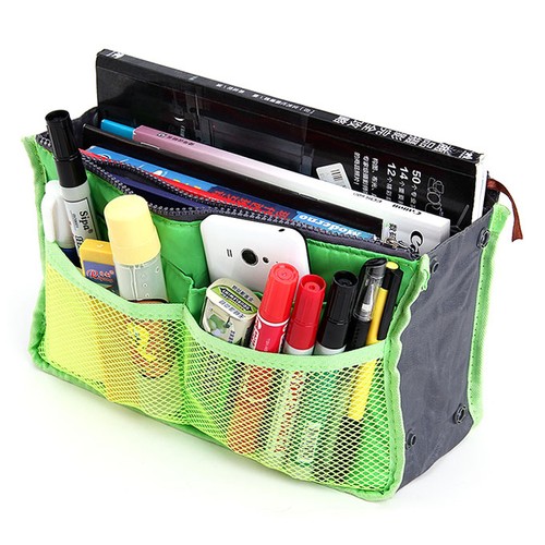 Nylon Handbag Insert Cosmetic Gadget Purse Organizer