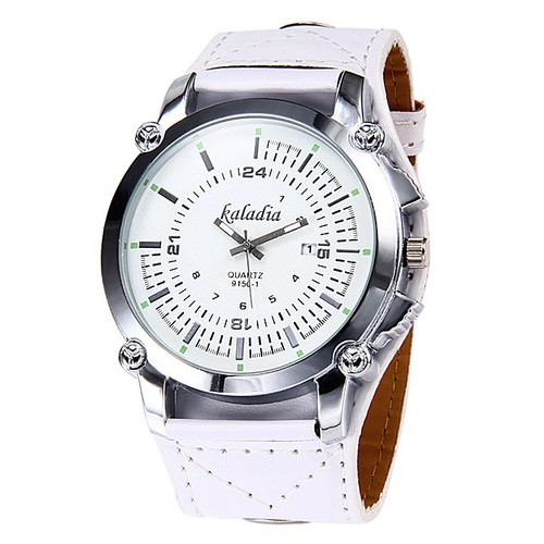 Big round dial wrist watch hot sale