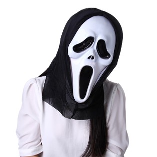 ハロウィーンのテーマトリックおもちゃ悪魔マスクホラー小道具スクリームマスク