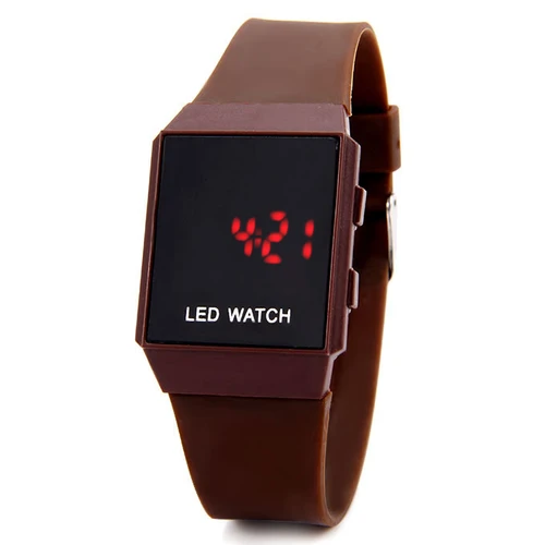 Led watch fashion tactile