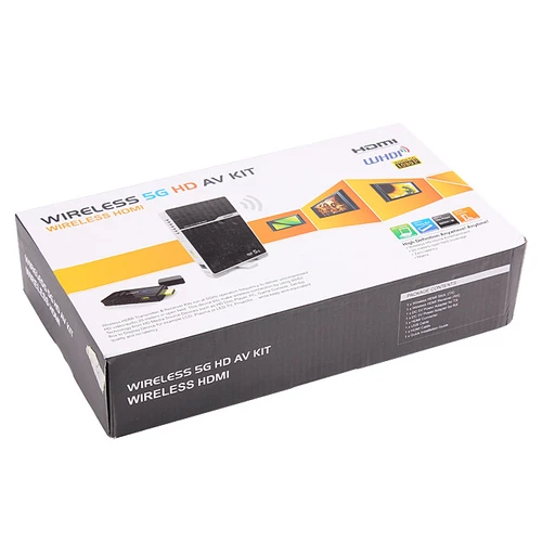 Kit TRANSMETTEUR - RECEPTEUR sans fil HDMI Technologie WHDI 5G