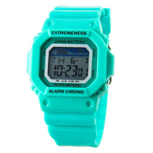 SKMEi 6918 Childern LED Water Resistant PU Strap Digital Sport Watch