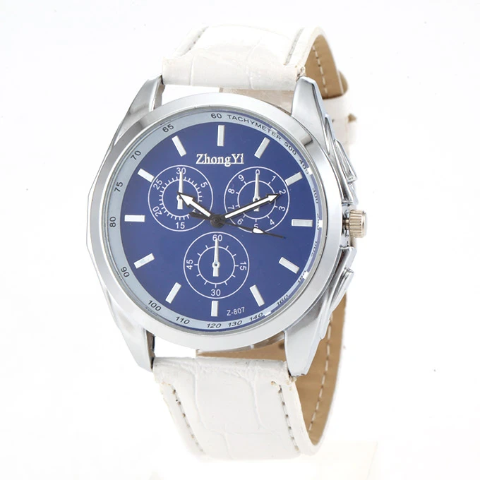 ZHONGYI Z-807 Men's Fashion Steel Band Analog Quartz Wrist Watch