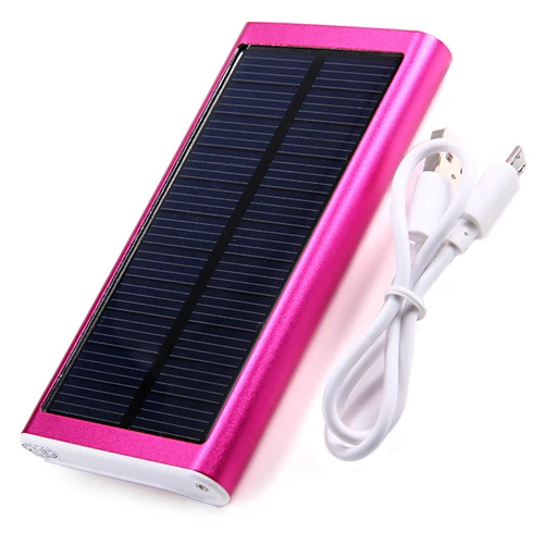 2600mAh USB Portable Solar Panel Battery Charger Power Bank For Cell Phone