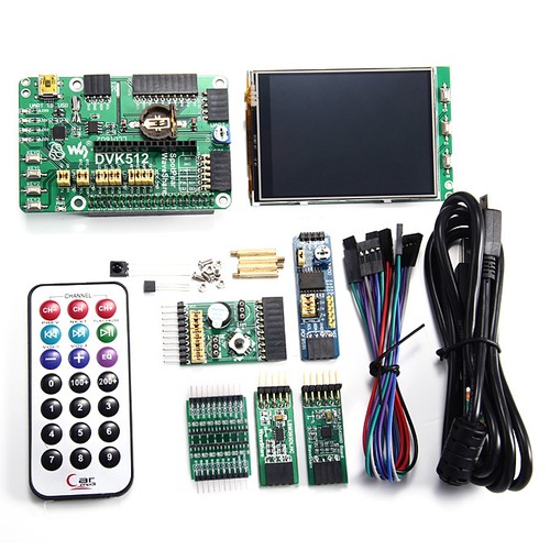 Raspberry Pi Accessories Pack A including DVK512 Expansion Board 3.5 LCD Modules