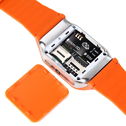 vox dual sim watch mobile with keypad & camera bluetooth