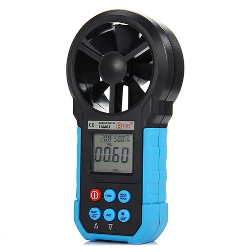 Digital Air Flow with Humidity Tester