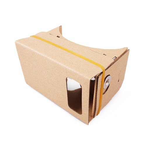 Google Cardboard VR 3D Glasses with Black Magnet for iPhone Samsung