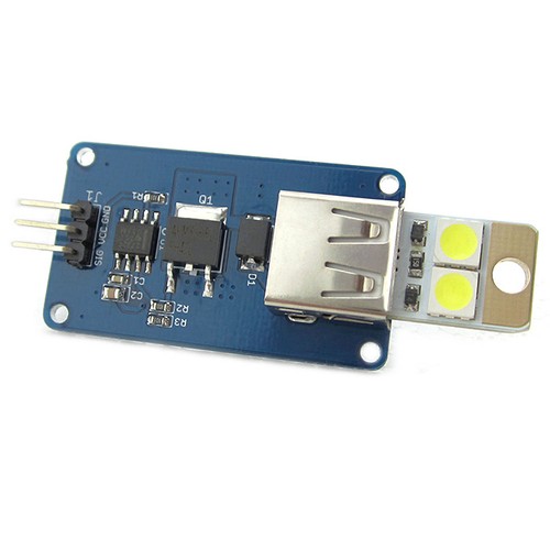 USB LED/Fan Driver Module Stepless Speed/Dimming + USB LED Module for ...