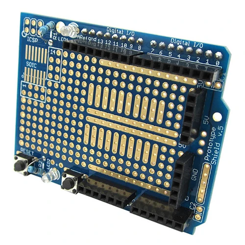 UNO Proto Shield prototype expansion board with SYB-170 mini breadboard  based For ARDUINO UNO ProtoShield: : Industrial & Scientific